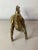 Vintage English Brass Horse For Sale - Image 4 of 8