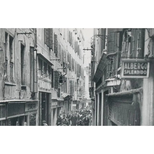 Shopping Street, 1950s, Black and White Photograph For Sale - Image 3 of 5