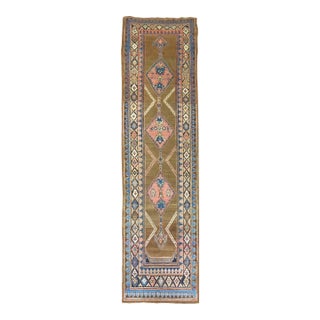 Early 20th Century Zabihi Collection Persian Bakshaish Serab Tribal Runner - 3'6" x 11'9" For Sale