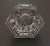 Crystal Inkwell with stopper is a beautiful decorative object. The Inkwell is hexagonal and it is in good condition. Light...