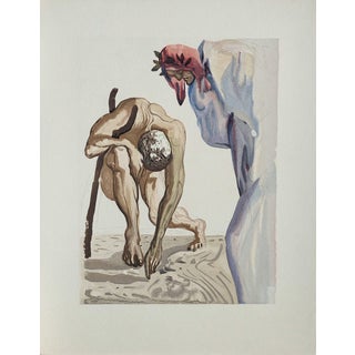 Salvador Dali, Les princes de la vallée fleurie, Etching For Sale