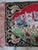 Italian Vintage Cats in a Basket Red Tapestry Wall Hanging With Fring For Sale - Image 3 of 8