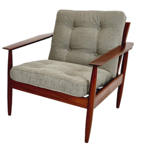 Mid-Century Easy Lounge Chair, Denmark, 1960s