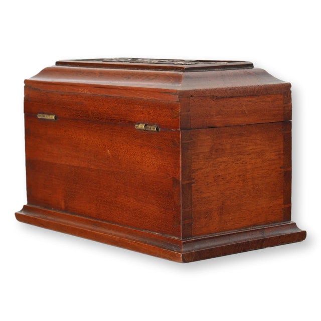 French Antique French Petit Lock Box 'Emilie' For Sale - Image 3 of 7