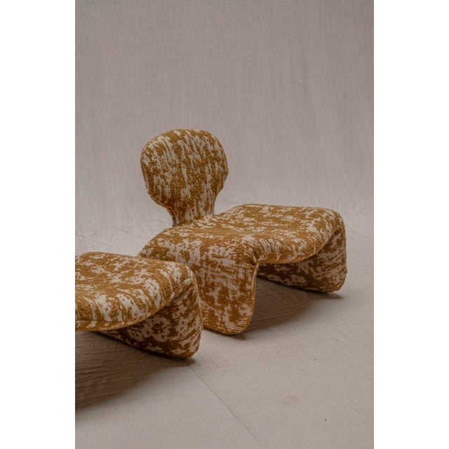 Djinn Lounge Chairs by Olivier Mourgue for Airborne, France, 1960s, Set of 2 For Sale - Image 12 of 18