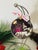 Vintage Jumbo 5 “ European Handpainted Christmas Ball For Sale - Image 4 of 4