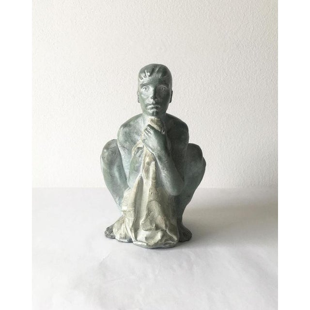 Italian Bronze Sculpture by Giuseppe Bergomi, 1995 For Sale - Image 3 of 18
