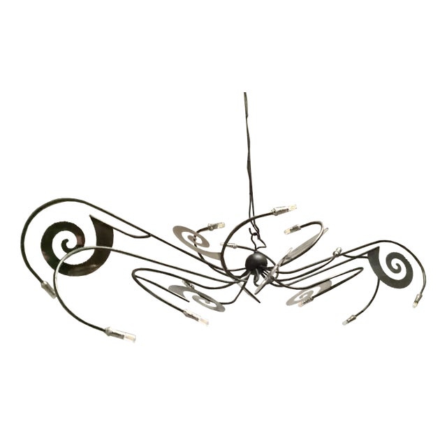 Chandelier by Maroeska Metz, 1980s For Sale