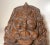 18th Century Rare Antique 1700's Ancient Terracotta Nepalese Bhairava Pottery Mask Sculpture For Sale - Image 5 of 12