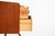Wood Mid-Century Modern Danish Teak Vanity Table with Black Glass Top, 1960s For Sale - Image 7 of 10