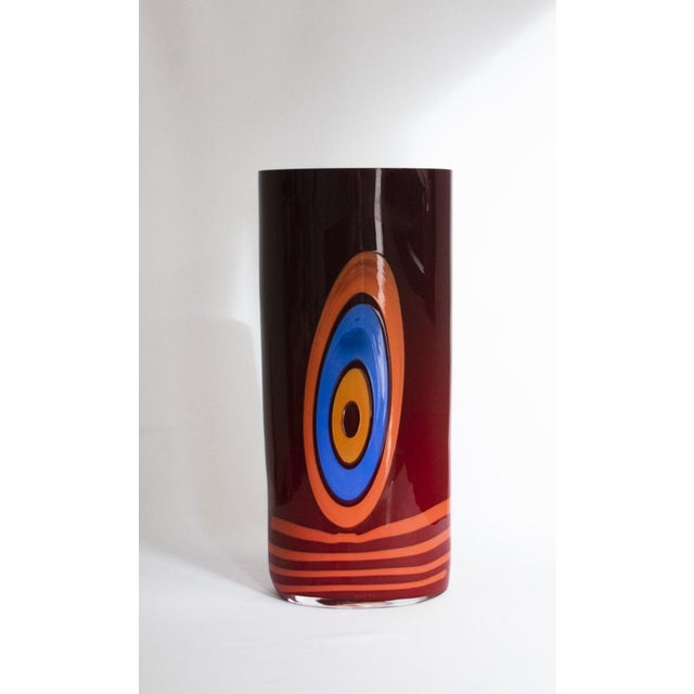 Sunset in the Lagoon Vase by Carlo Moretti, 1998 For Sale - Image 6 of 8