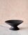 Contemporary Medium Handcrafted Ceramic Pedestal Bowl by NPage Studio X Lostine in Coal Black For Sale - Image 3 of 8