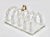 French Antique French Limoges Ceramic Toast Rack / Letter Holder For Sale - Image 3 of 12