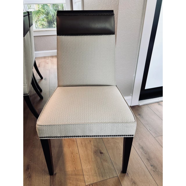 Vanguard Furniture Michael Weiss Phelps Dining Chairs - Set of 10 For Sale - Image 4 of 11