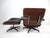 Mid-Century Modern Early Eames Rosewood 670 Lounge Chair and Ottoman for Herman Miller (A) For Sale - Image 3 of 12