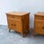 Mid-Century Bedside Cabinets with Compass Legs, 1950s, Set of 2 For Sale - Image 3 of 13