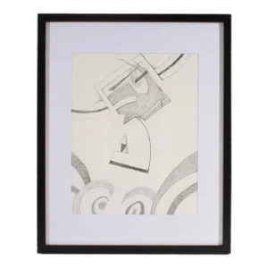 Abstract Charcoal Drawing by James L. Bruch