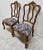 French 1990s Pair Chairs Ethan Allen Tuscany Pretzel Back Dining Room Side Newport French For Sale - Image 3 of 11
