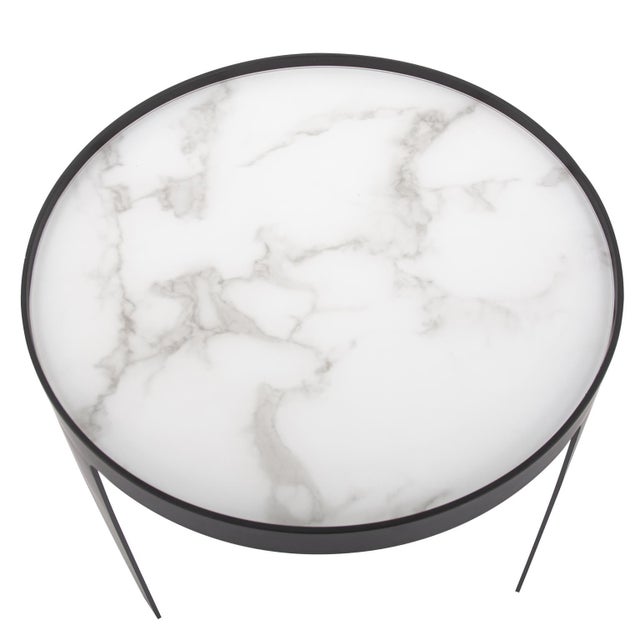 2020s Costa Metal Side Table For Sale - Image 5 of 8