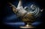 Gold Art Deco Zoomorphic Patinated Bronze Ewer with Swan Handle by Max Le Verrier, France, 1925-1935 For Sale - Image 8 of 11