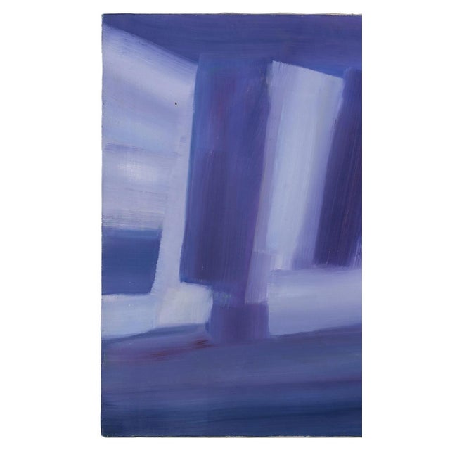European School Artist, Abstract Composition, Oil Painting on Canvas For Sale - Image 3 of 8