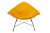 Gold Lounge Chair by Augusto Bozzi for Saporiti, 1955 For Sale - Image 9 of 9
