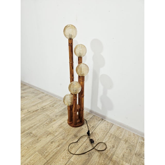 Vintage Floor Lamp in Brass and Metal, 1960s For Sale - Image 6 of 18