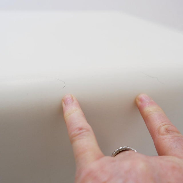 Space Age Tulip Foot Side Table or Nightstand by Lusch Erzeugnis, Germany, 1970s For Sale - Image 6 of 16