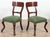 Traditional 1930s 8 Regency Style English Mahogany Cloven Hoof Footed Dining Chairs For Sale - Image 3 of 10
