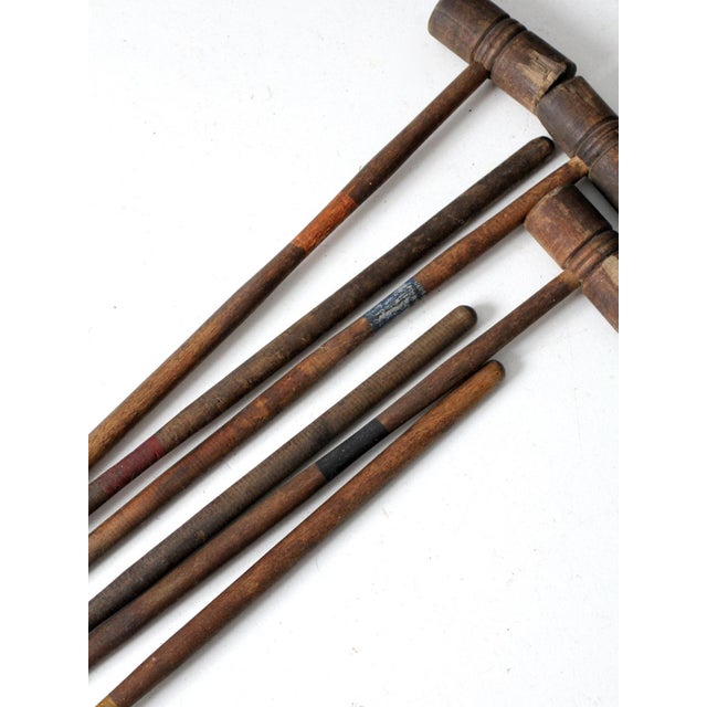 Antique Eclipse Croquet Box Set For Sale - Image 12 of 12