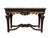 Wood Ashley Furniture Casa Mollino Mediterranean Old World Style 54" Console Table - Dark Brown Finish W. Granite Top T953-4 For Sale - Image 7 of 9