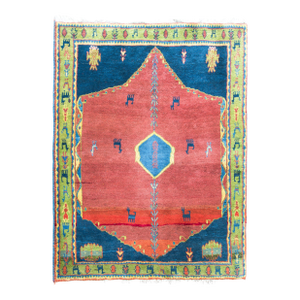 Vintage Persian Gabbeh Rug