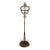 Vintage Gilt-Toned Metal Coat and Hat Rack For Sale