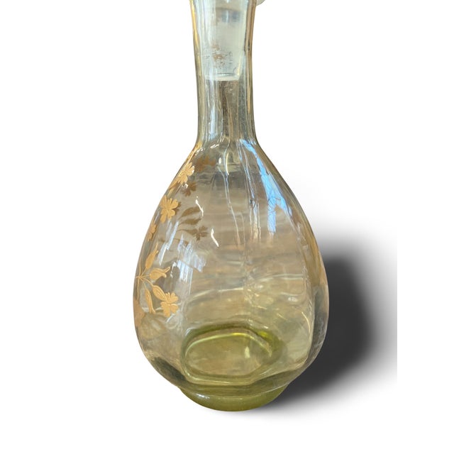 Decanter in Gilded Crystal from Baccarat, 1900s For Sale - Image 9 of 13