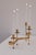 Gunnar Ander Mid-Century Modern Metal Candlesticks by Gunnar Ander for Ystad-Metall, Sweden, 1960s For Sale - Image 4 of 14