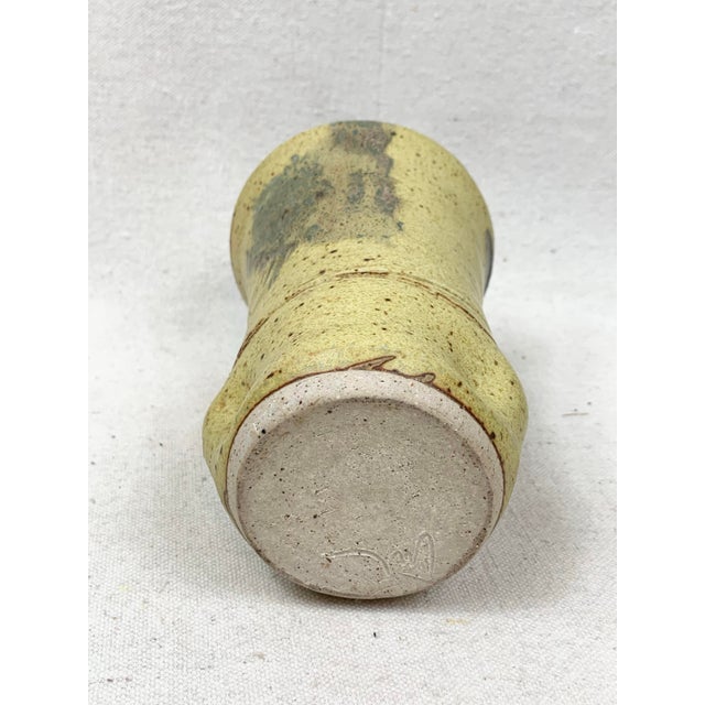 Vintage Handmade Pottery Vase For Sale - Image 11 of 12