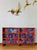 1970s One of a Kind Handmade Folding Sewing & Craft Cabinet Folk Art Organizer For Sale - Image 12 of 12