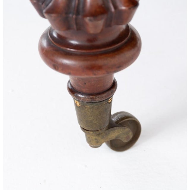 Victorian Extending Mahogany Dining Table, 1860 For Sale - Image 3 of 4