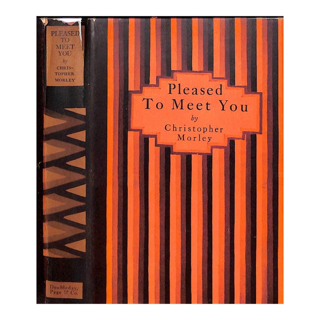 "Pleased to Meet You" 1927 Morley, Christopher For Sale