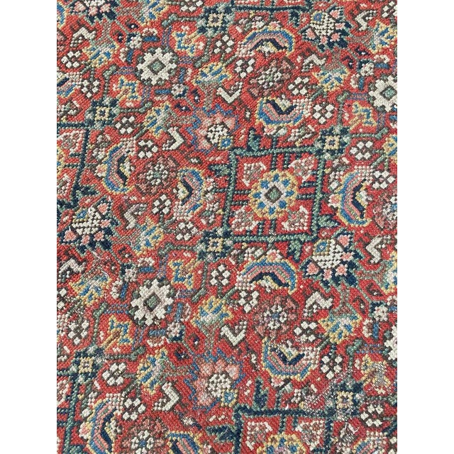 Antique Long Kurdish Malayer Rug, 1890s For Sale - Image 13 of 18