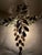Hand-Painted Wisteria Flower Wall Lamps by Hans Kögl, 1970s, Set of 3 For Sale - Image 13 of 14