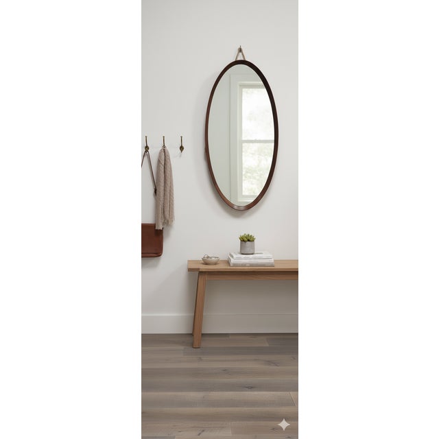 Material: Solid teak wood, often finished to highlight its natural grain. Shape: Elongated oval, ideal for entryways,...