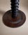 1940s Antique French Industrial Oak Wine Press Screw Pedestal Side Table attributed to Charles Dudouyt, 1940 For Sale - Image 5 of 9