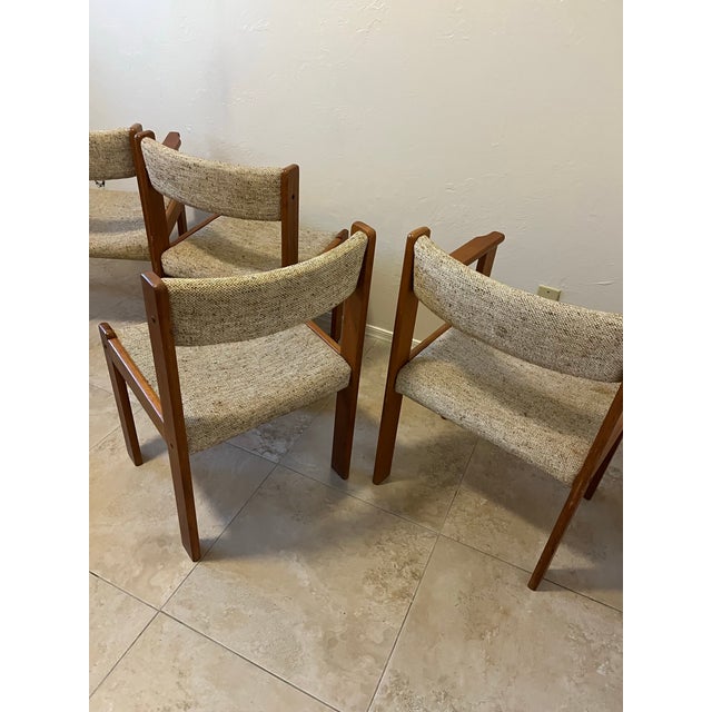 1960s Mid-Century Modern Farsø Stolefabrik Danish Teak Dining Chairs - Set of 4 For Sale In Phoenix - Image 6 of 12