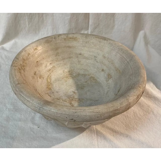 Stone Bowl With 12 Decorative Colorful Balls For Sale In New York - Image 6 of 13