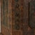 Brown Original Hand-Painted Pine Folk Art Two-Door Armoire Dated 1793 For Sale - Image 8 of 10