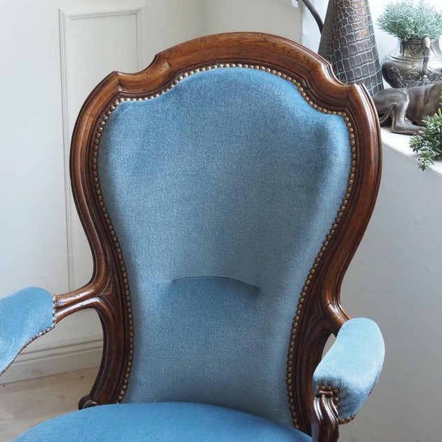 Baroque French Louis XV Salon Sofa and Armchairs, 1890, Set of 3 For Sale - Image 3 of 18