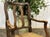 Louis XV Style Armchair in Beechwood with Straw Seat, 20th Century For Sale - Image 4 of 10