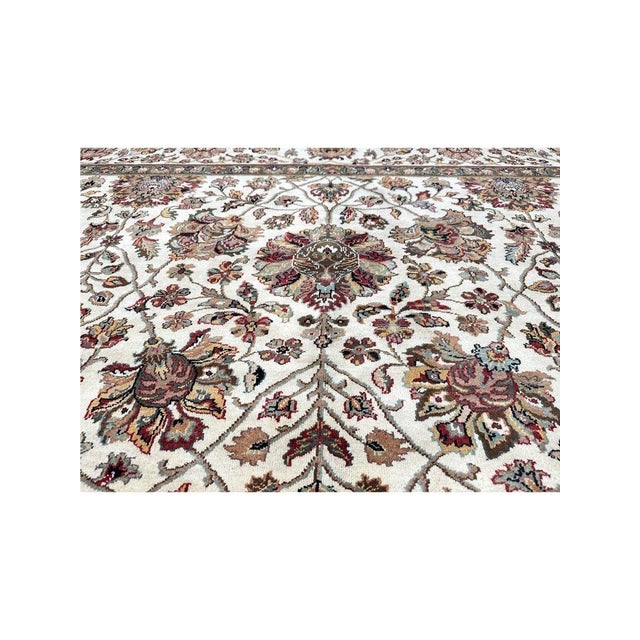 9x12 Handwoven Mughal Area Rug - 106810 For Sale - Image 12 of 12
