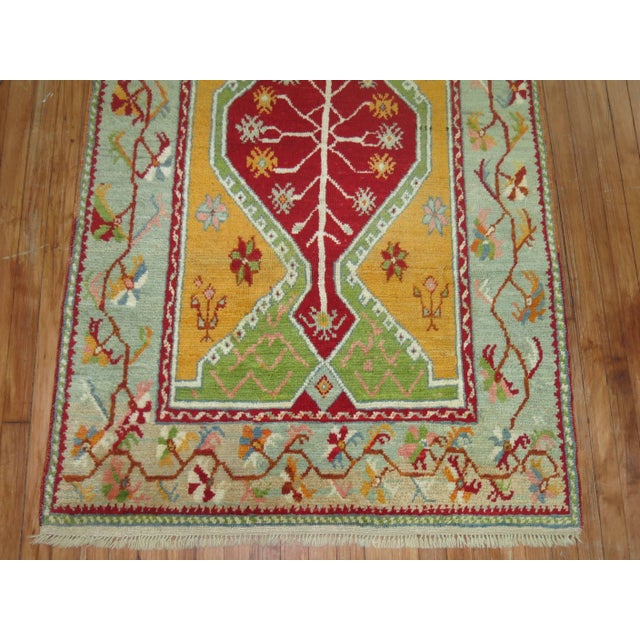 Antique Turkish Ghiordes Rug For Sale - Image 4 of 6